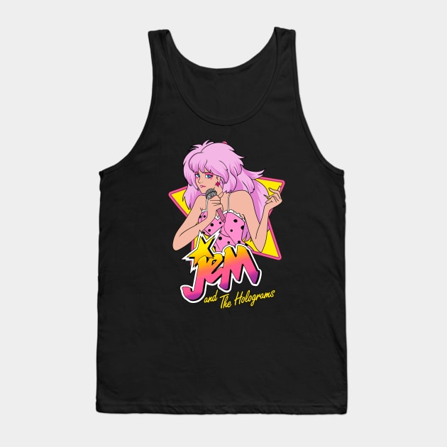 Jem and the holograms Rockstar Tank Top by OniSide